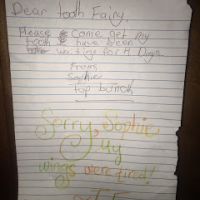 Our Tooth Fairy Is A Lazy, Shiftless Hussy